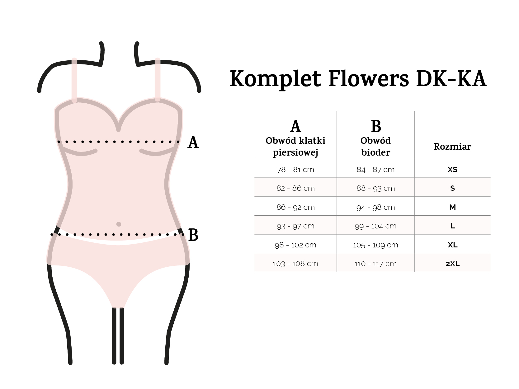 Komplet Flowers DK-KA